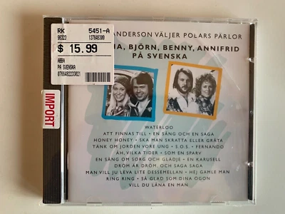 Abba - Pa Svenska CD [IMPORT] - Rare Swedish language version Still Sealed NEW - Image 1 of 2