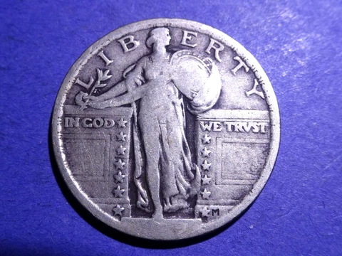 1919 Standing Liberty Quarter  VG Cover