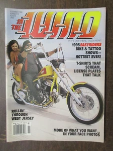 IN THE WIND MOTORCYCLE MAGAZINE #72 NOVEMBER 1995 + CENTERFOLD BIKER WEST JERSEY - Picture 1 of 2