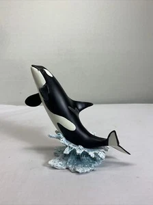 BB17 Splashdown From Ocean Odyssey. 1995 Orca Sulpture By Walt Youngstrom. - Picture 1 of 6