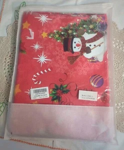 Leevan Waterproof Household Oilproof PVC Plastic Tablecloth Christmas 137x185CM - Picture 1 of 4
