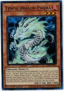 YuGiOh Tenpai Dragon Paidra Super 1st LEDE-EN016 Legacy of Destruction English - Picture 1 of 1