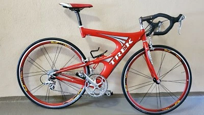 RARE 1999TREK Y FOIL 66 CARBON FIBER ROAD BIKE FRAME SZ 56 GREAT COLLECTORS BIKE - Image 1 of 4