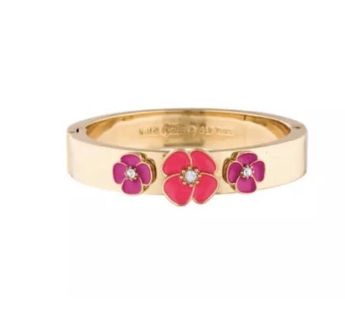 Bracciale donna Kate Spade floreale svolazzante oro W1054