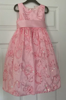 Vestido American Princess 4T, Primavera/Verano, Rosa Foto 1 de 4