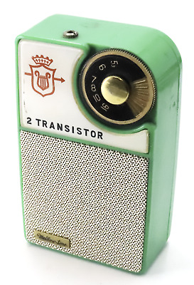Radio De Bolsillo Para Niños De Tono Suave - 2 Transistores - 1959 • 32.68€