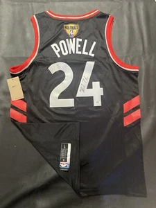Norman Powell NBA Finals Raptors Jersey Auto Psa - Picture 1 of 2