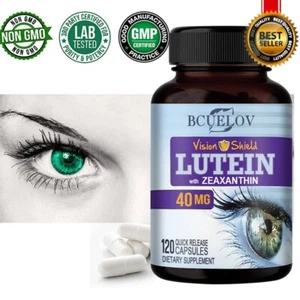 Augenvitamine mit Lutein, Zeaxanthin, Sehunterstützung 30 Bis 120Kepseln - Bild 1 von 12