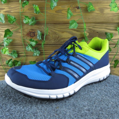 Scarpe sneakers uomo Adidas Cross X taglia 11 5 blu medio sintetiche stringate