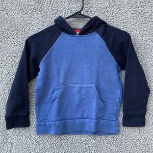 Old Navy Boys Pullover Blue Sweater with Hoody Size Small (6-7) - Picture 1 of 3