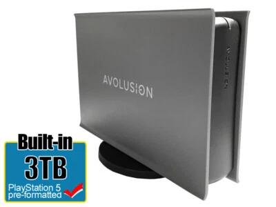 Avolusion PRO-5X 3TB USB 3.0 External Gaming Hard Drive for PS5 Game Console - Image 1 of 4