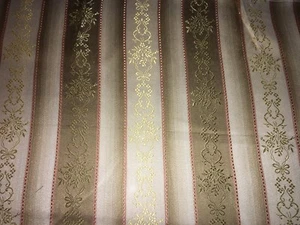 Tissu satin broché larg 63 cm x H 88 Réf A78M - Picture 1 of 3