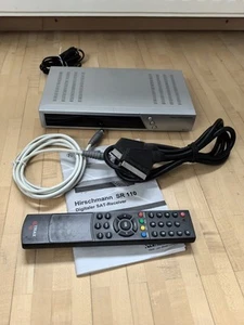 Hirschmann TRIAX SR 110 , digitaler Sat - Receiver, FB, Anleitung, Kabel-Set - Bild 1 von 10