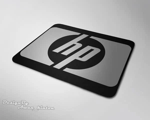 Hp Logo Chavel jackson Logo Mouse Mad Costum New Mouse Pad Made In usa - Picture 1 of 2