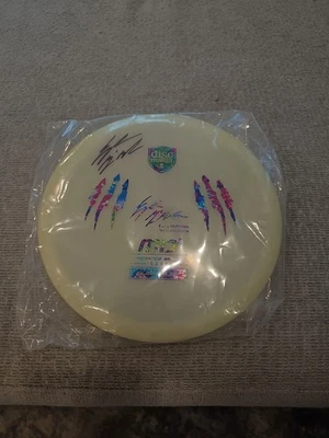 RARE Signed Eagle McMahon Discmania Glow MD3 NEW Signed From Factory - Image 1 of 2