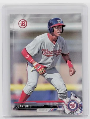 Bowman Draft 2017 Juan Soto #BD-162 Nationals Foto 1 de 2