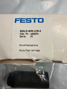 NEW Festo MS4/D-MINI-LFM-A 162674 Micro-filter Cartridge New One MS4/DMINILFMA - Picture 1 of 1