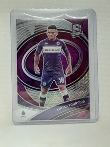 Lucas Torreira 2021-22 Chronicles Spectra Serie A Purple Mojo #249 - Fiorentina - Picture 1 of 2