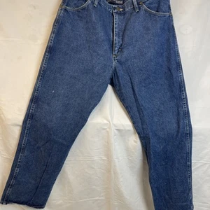 Wrangler Jeans Mens 36 x 30 Blue Stone Denim George Strait Cowboy Cut 13MGSHD - Picture 1 of 12
