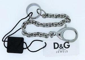 OFERTA D&G / Dolce & Gabbana Logo Plata Anillo Motivo Pulsera DJ0403 Accesorios - Imagen 1 de 2