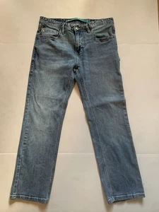 Rock & Roll Denim Jeans Mens 33 X 30 Blue Revolver Slim Straight Hooey Denim - Picture 1 of 11