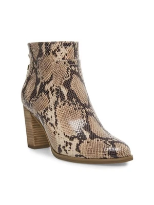 Botines Niccie ANNE KLEIN Mujer Beige Piel de Serpiente Borlas 10 M Foto 1 de 4