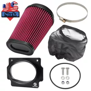 For Yamaha Banshee 350 YFZ350 PRO FLOW Airbox Adapter Air Filter w/ Outerwears - Picture 1 of 12
