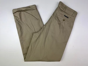 Pantalón Chino Ralph Lauren Chaps W31"-L30" Para Hombre Calce Suelto Beige De Colección - Imagen 1 de 7