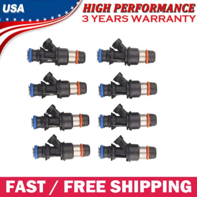 Подходит для топливных форсунок GMC Sierra 1500 2007 2008 2009 4,8 л/5,3 л/6,0 л 8 шт.  - Изображение 1 из 4