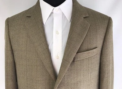 Chaqueta Blazer Abrigo Deportivo Joseph & Feiss Para Hombre Marrón Lana Foto 1 de 4