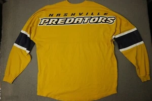 Nashville Predator Spirit Jersey Shirt Men's Size Large Yellow - Picture 1 of 11