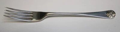 Kirk Stieff Williamsburg Shell Sterling Silver Individual Salad Fork 6-5/8" - Image 1 of 3