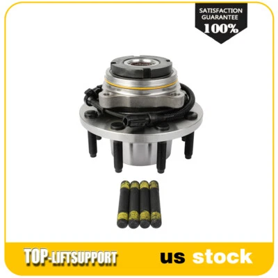 1x Front Wheel Bearing Hub Assembly Fits Ford F250 F350 Super Duty 2003-2004 SRW - Imagem 1 de 4