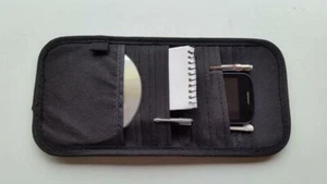 Suits ASTON MARTIN Auto Sonnenblende Aufbewahrung Organizer Einheit SCHWARZ Verkleidung - Bild 1 von 1