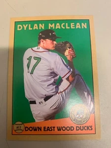 Dylan Maclean 2022 Down East Wood Ducks Team Card - Picture 1 of 1