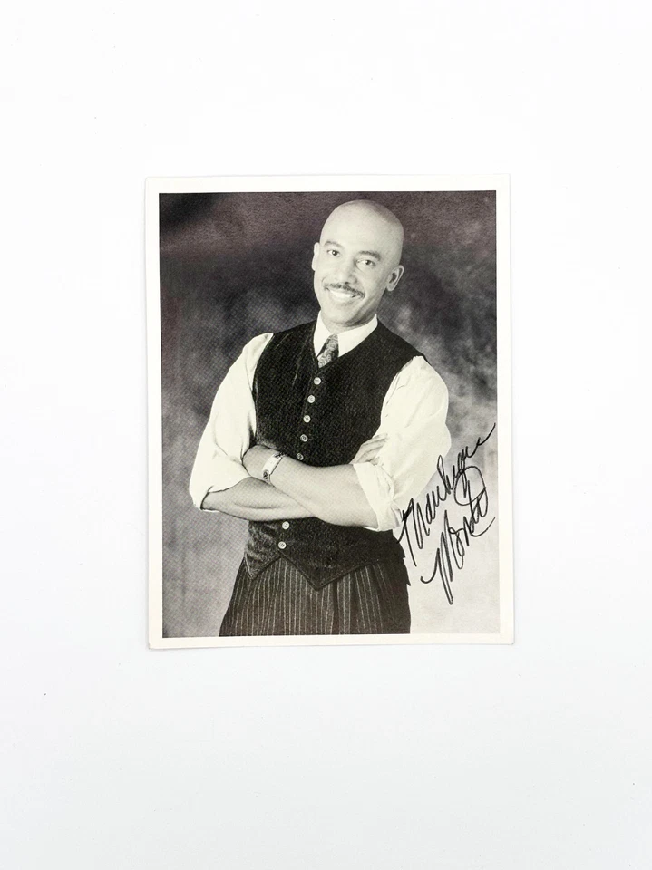 Autographed Montel Williams TV Show Audience Thank You Card Photograph 6.5"X5" - Image 1 of 2