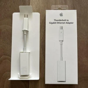 Near Mint Apple Thunderbolt Ethernet-Adapter verwendet in Japan kostenloser Versand - Bild 1 von 1