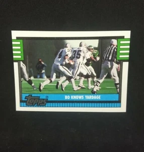 1990 BO JACKSON Topps Bo Knows Yardage #522 - Picture 1 of 2