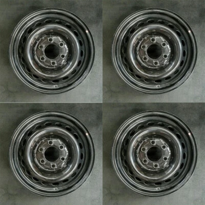 Llanta negra Dodge Mercedes Sprinter 1500 2500 OEM 16" 07-24 4 PIEZAS 2354 85404 Foto 1 de 4