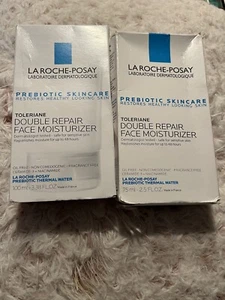 La Roche Posay Prebiotic skincare double barrier face moisturizer 2.2oz 2pk - Picture 1 of 2