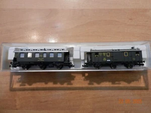Spur N; 2 x Hilfszugwagen FLM 838282K, etc. (4); DRG; TOP; KKK; Gesch.-auflösung - Bild 1 von 4