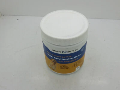 Infinite Pet Life Dog Super Multi Vitamin Chews With Ashwagangha Peanut Butter - Image 1 of 3