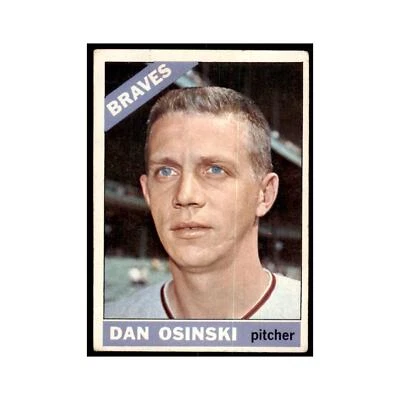 1966 Topps Dan Osinski Baseball Cards #168 - Image 1 of 3