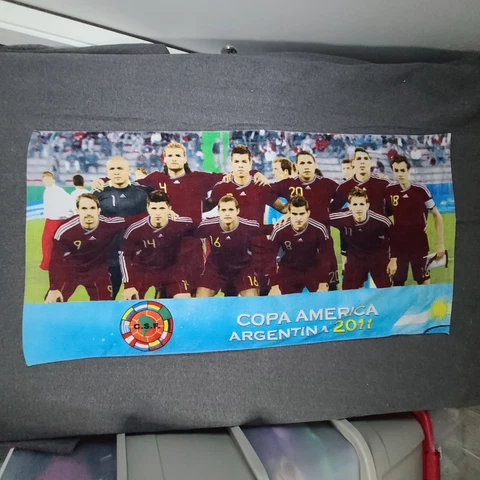 La Vinotinto Copa America Argentina 2011 Beach Towel Cover
