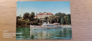 Postkarte Passagierschiff Mainau 18.06.1963 gel_ - Bild 1 von 8