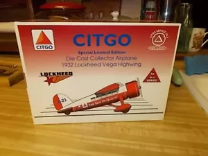 1992 1st in SERIES LOCKHEED 1932 VEGA CITGO LIBERTY CLASSIC SPEC CAST TOY - Picture 1 of 9