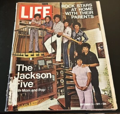 Life Magazine September 24, 1971 The Jackson 5 Michael Jackson - Image 1 of 4