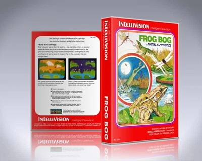 Intellivision UGC - NO GAME - Frog Bog - Image 1 of 3