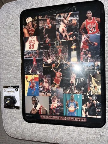 1998 Michael Jordan "Through The Years" Wall Clock Starline 15.25 x 21.75 Cover
