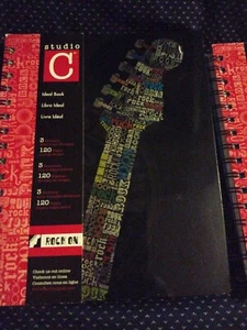 Rock On By Liz Diller Studio C Ideal Notebook 2009Guitar And Drummer Limited Edi - Picture 1 of 20
